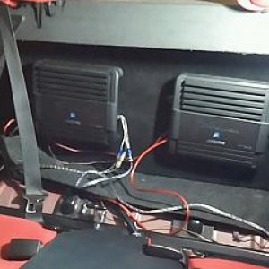 Installing Custom Box for 2 Rockford Fosgate Punch P3 12" P3D412 500W RMS powered by 2 Alpine M
