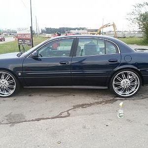 buick lesabre on 22s