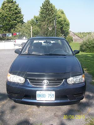 My 2002 Toyota Corolla stock